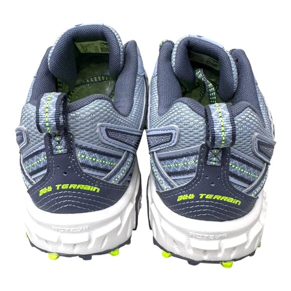 New Balance 410 V5 Trail Running Shoes Gray Neon Athletic Sneakers 6.5 - Picture 7 of 10